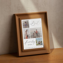 Poster De Collage de fotos De Familia personalizad
