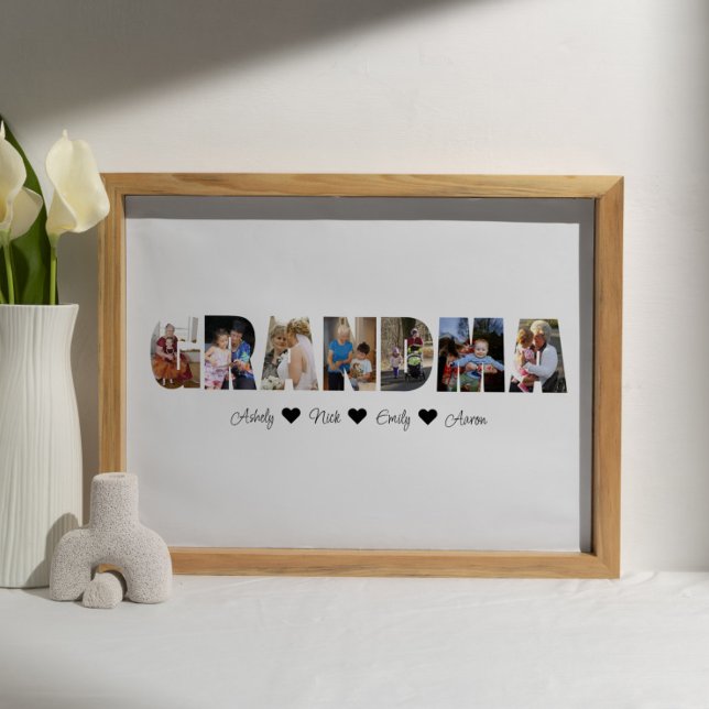 Póster Poster de Collage de fotos de la abuela 7 fotos (Subido por el creador)