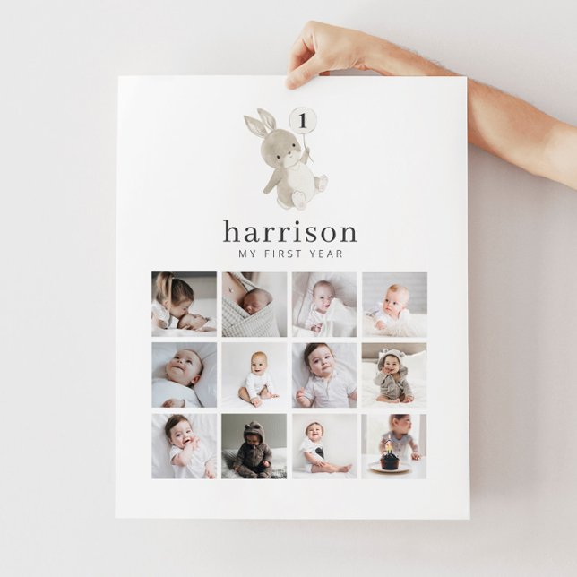 Póster Poster de collage de fotos - Globo conejito (Subido por el creador)