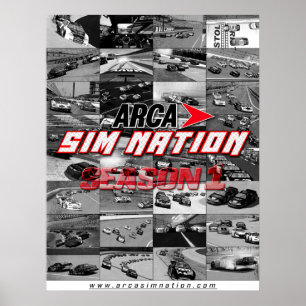 Póster Poster de Collage de la temporada 1 de la nación A