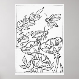 Póster poster de color 13x19