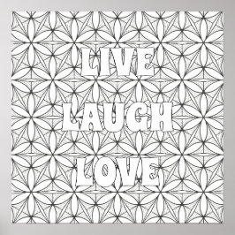 Póster Poster de colorante para adultos personalizado sag