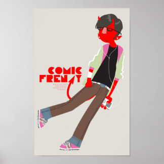 Póster Poster de cómico Frenzy Devil Boy
