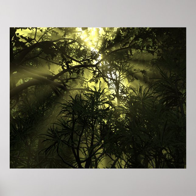 Póster Poster de complejidad de la jungla (Frente)