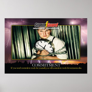 Póster poster de "Compromiso" de la Guardia de Tormentas 