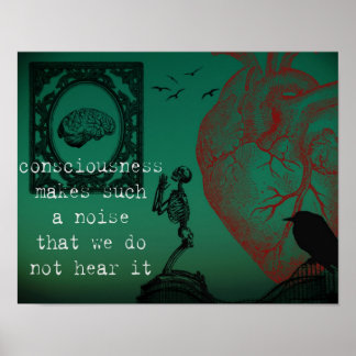 Póster Poster de conciencia