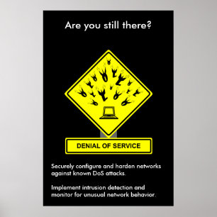 Póster Poster de Concienciación sobre la Denegación de Se