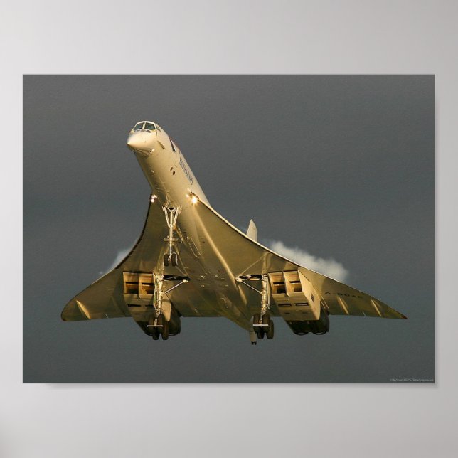 Póster Poster de Concorde de British Airways (Frente)