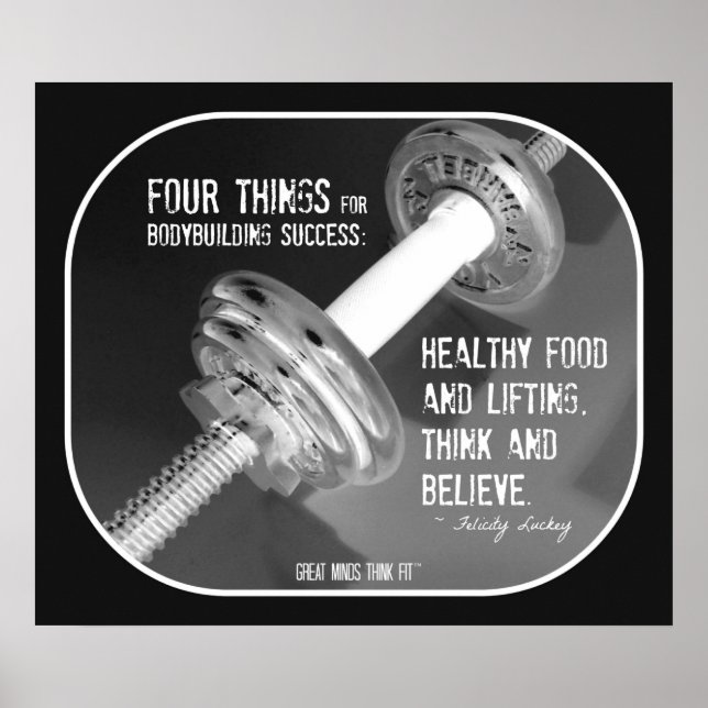 Póster Poster de Construcción de Cuerpos con presupuesto  (Frente)