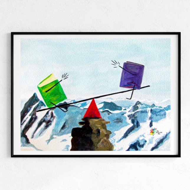 Póster Poster de contabilidad Art Balance de libros (Subido por el creador)