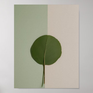 Póster Poster de contraste en armonía