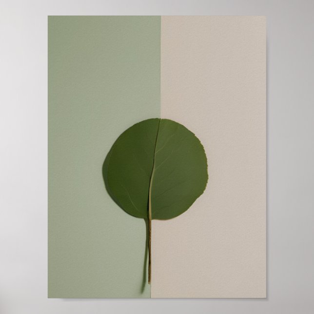 Póster Poster de contraste en armonía (Frente)