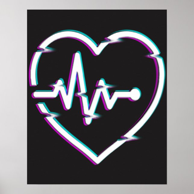 Póster Poster de control del corazón (Frente)