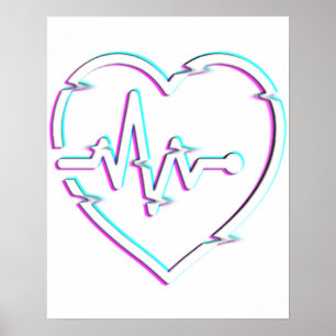 Póster Poster de control del corazón
