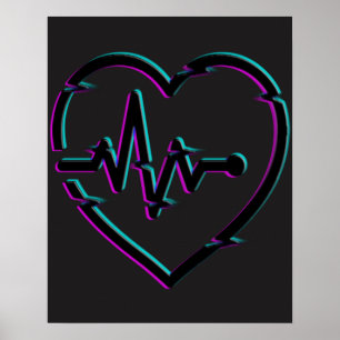 Póster Poster de control del corazón