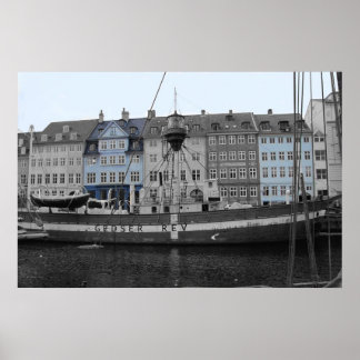 Póster Poster de Copenhague