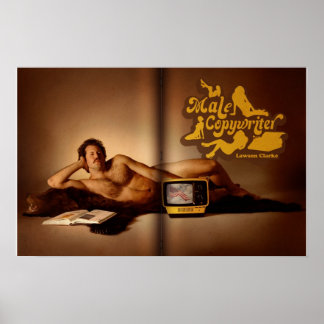 Póster Poster de Copywriter para hombres