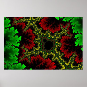 Póster Poster de coral collage