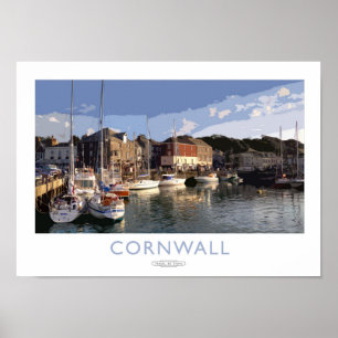 Póster Poster de Cornwall Railway