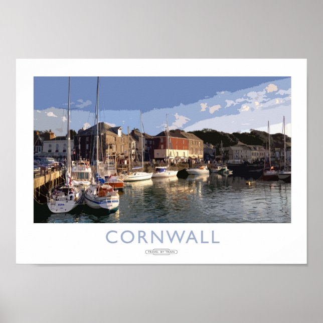Póster Poster de Cornwall Railway (Frente)