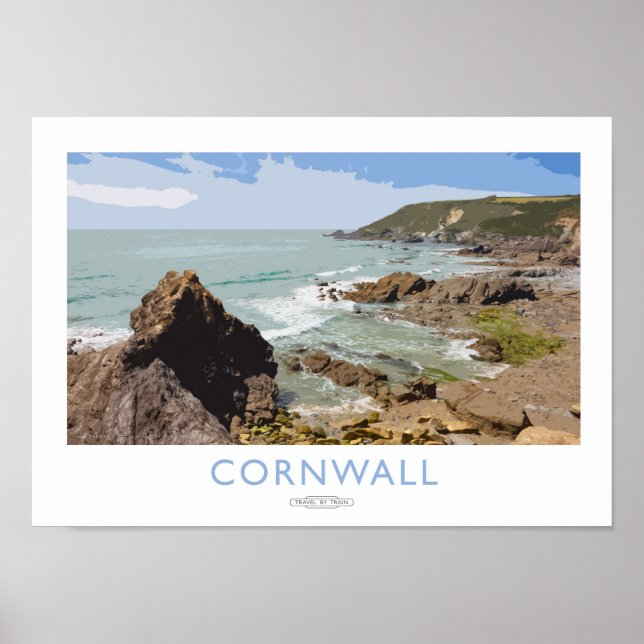 Póster Poster de Cornwall Railway (Frente)