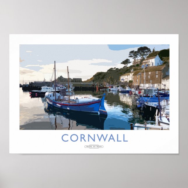 Póster Poster de Cornwall Railway (Frente)