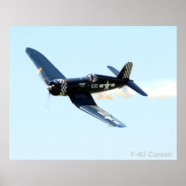 Póster Poster de Corsair F-4U (Frente)
