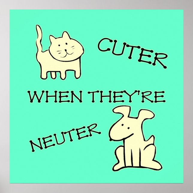 Póster Poster de corte (Frente)