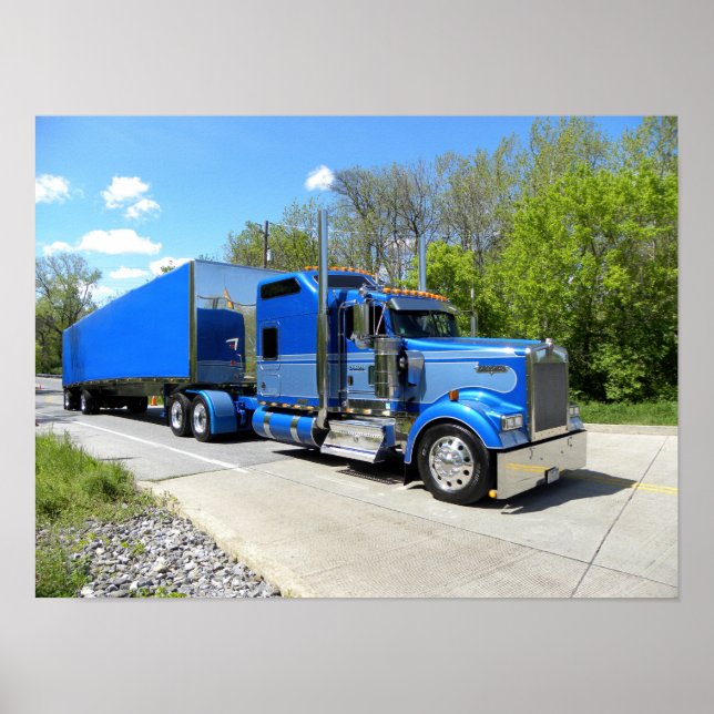 Póster Poster de Cortina Lanita Blue W900L (Frente)