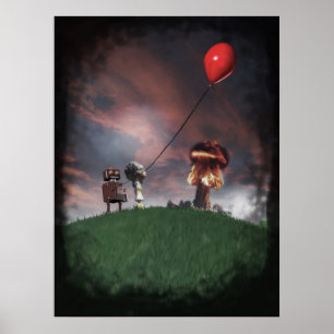 Póster Poster de cosecha atómica