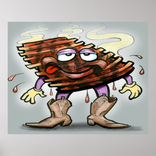 Póster Poster de costillas (Frente)