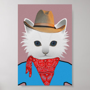 Póster POSTER de COWBOY CAT