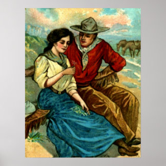 Póster Poster de Cowboy Courship