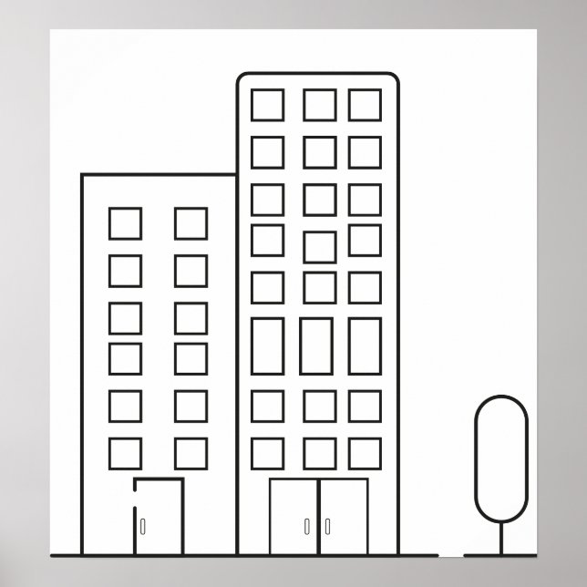 Póster Poster de creación de esquema (Frente)