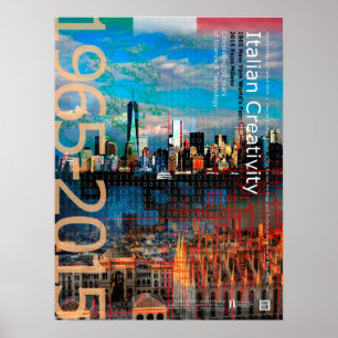 Póster Poster de Creatividad Italiana 2015