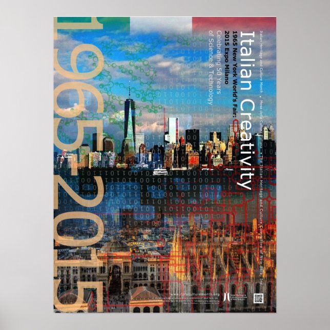 Póster Poster de Creatividad Italiana 2015 (Frente)