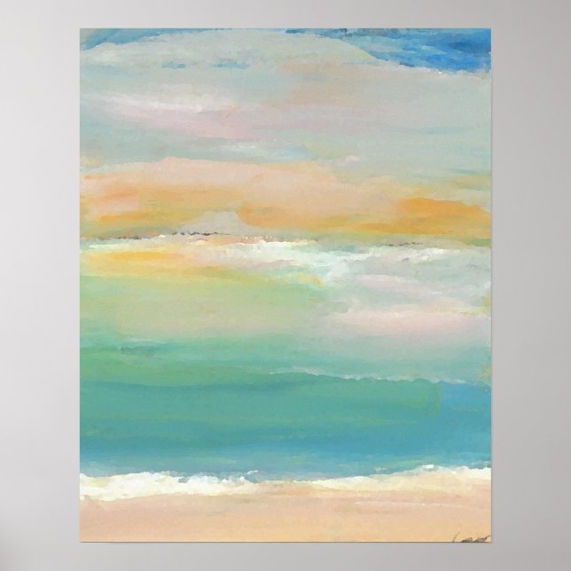 Póster Poster de Cricket Diane Ocean Beach - Día de veran (Frente)