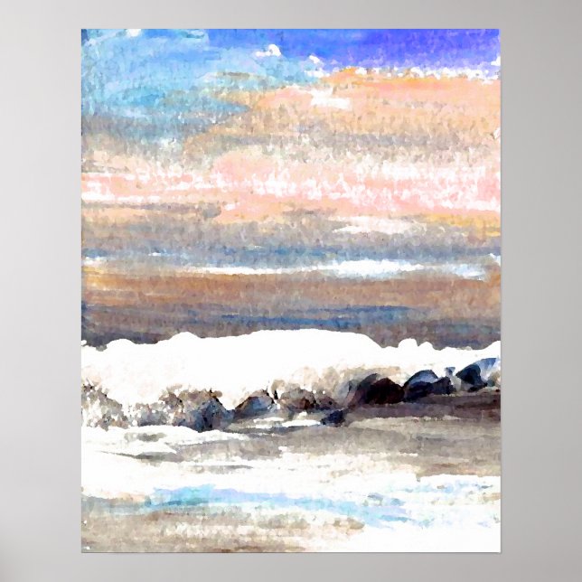 Póster Poster de Cricket Diane Ocean - Mar Brindle (Frente)