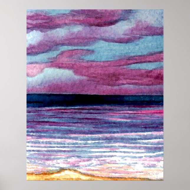 Póster Poster de Cricket Diane Ocean - Seaside (Frente)