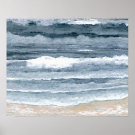 Póster Poster de CricketDiane Ocean - momento en el tiemp