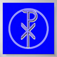 POSTER de Cristo CHI-RHO