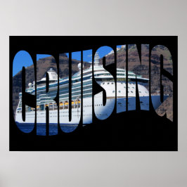 Póster Poster de crucero