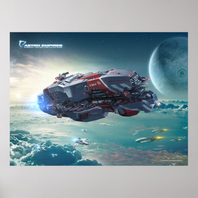 Póster Poster de crucero (Frente)