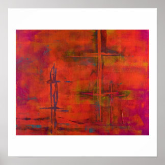 Póster Poster de cruces