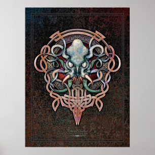 Póster Poster de Ctheltic Cthulhu (18x24")