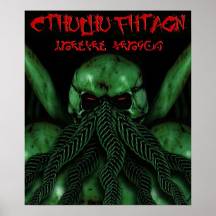 Póster Poster de Cthulhu
