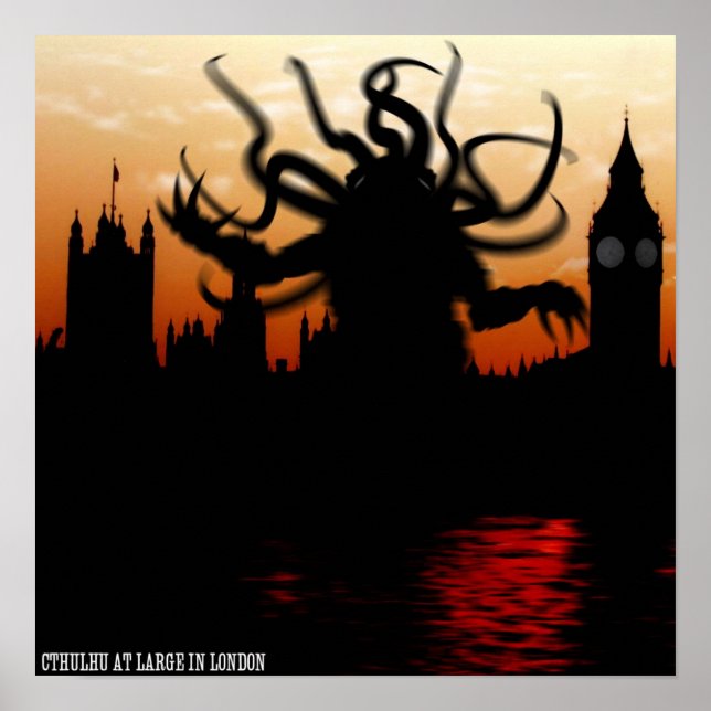 Póster Poster de Cthulhu London (Frente)