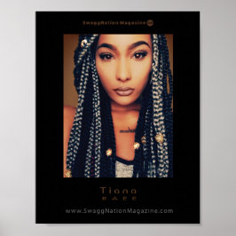 Póster Poster de cubierta de la ruta de Tiana