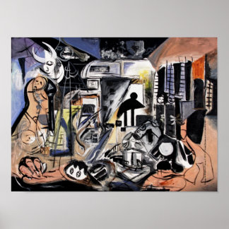 Póster Poster de Cubismo de Hogar / DISEÑO de VinnyFish