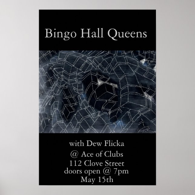 Póster Poster de cubo (Frente)